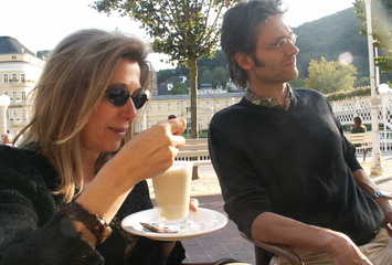 Frank (re), Eva K. (li) in Bad Ems (2007)